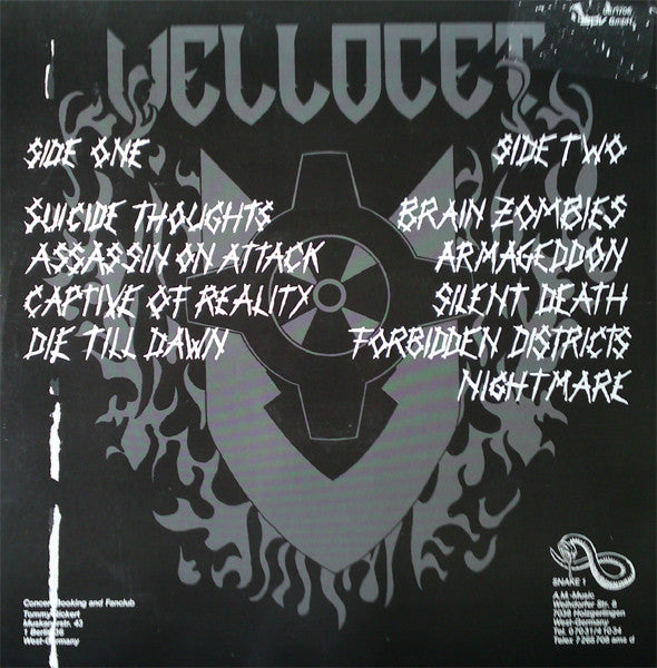 Vellocet (2) : Captive Of Reality (LP, Album)