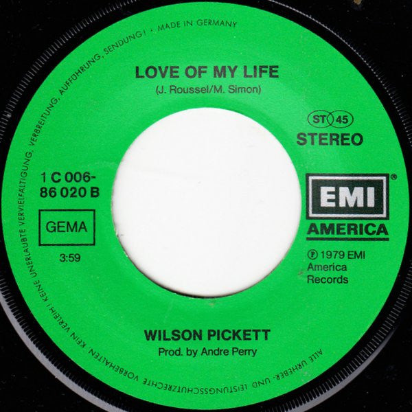 Wilson Pickett : Groove City (7", Single)