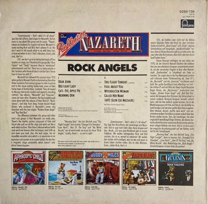 Nazareth (2) : Reflection - Rock Angels (LP, Album, Comp)