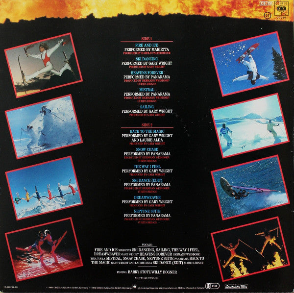 Various : Feuer Und Eis = Fire And Ice (Original-Soundtrack Aus Dem Gleichnamigen Willy Bogner-Film) (LP, Album)