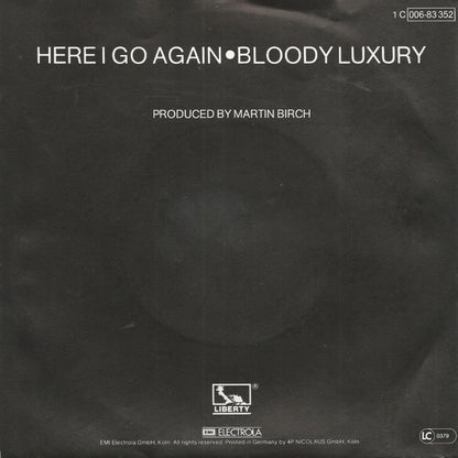 Whitesnake : Here I Go Again / Bloody Luxury (7", Single)