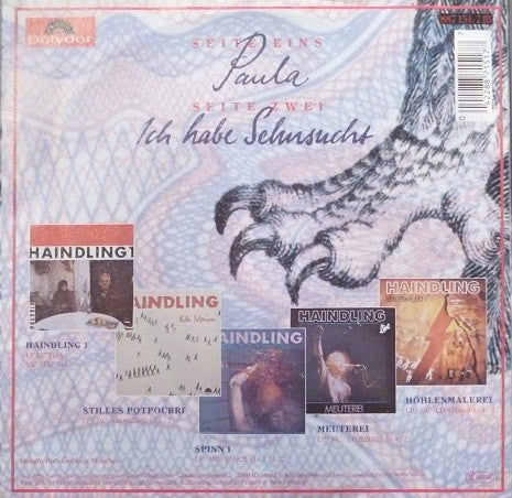 Haindling : Paula (7", Single)