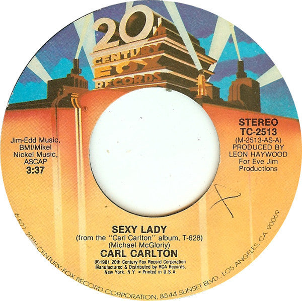 Carl Carlton : Sexy Lady (7")