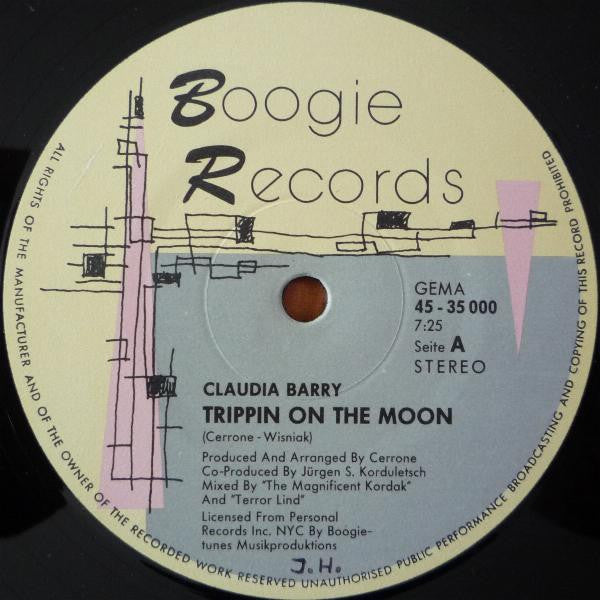 Claudja Barry : Tripping On The Moon (12")