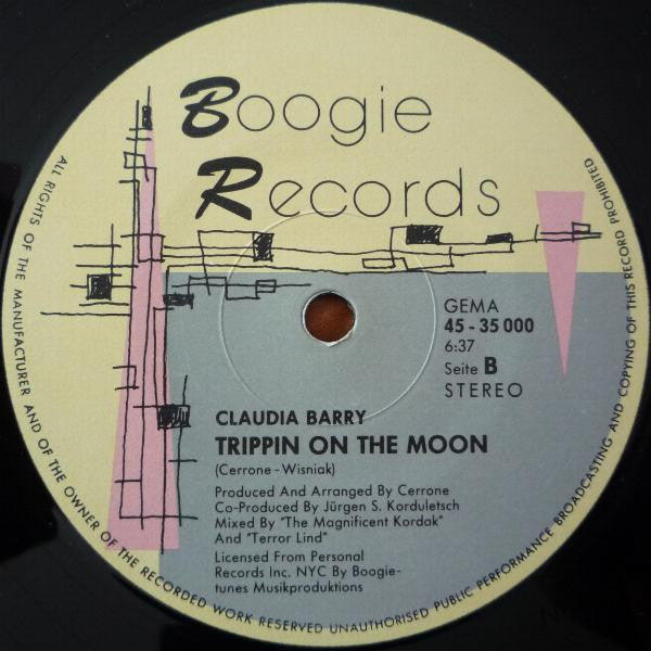 Claudja Barry : Tripping On The Moon (12")