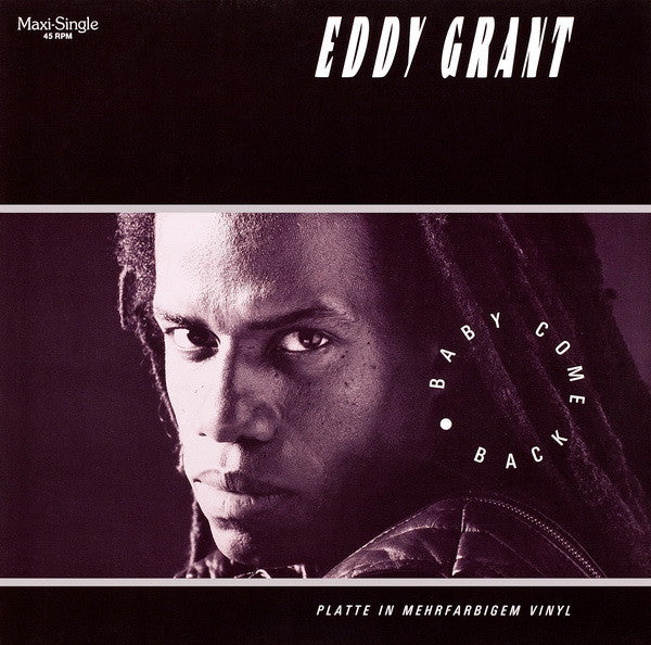 Eddy Grant : Baby Come Back (12", Maxi, Mar)