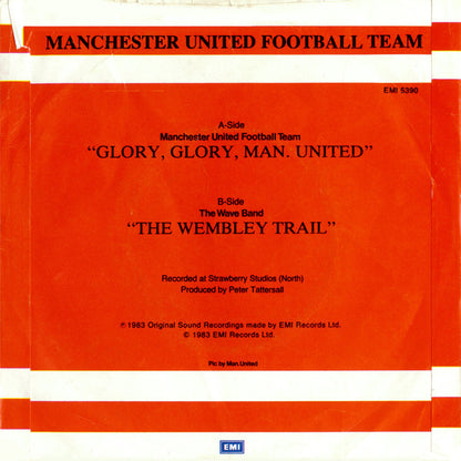 Manchester United Football Team : Glory, Glory, Man. United (7", Single, 4-P)