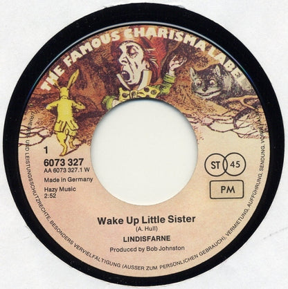 Lindisfarne : Wake Up Little Sister / Court In The Act (7", Single)