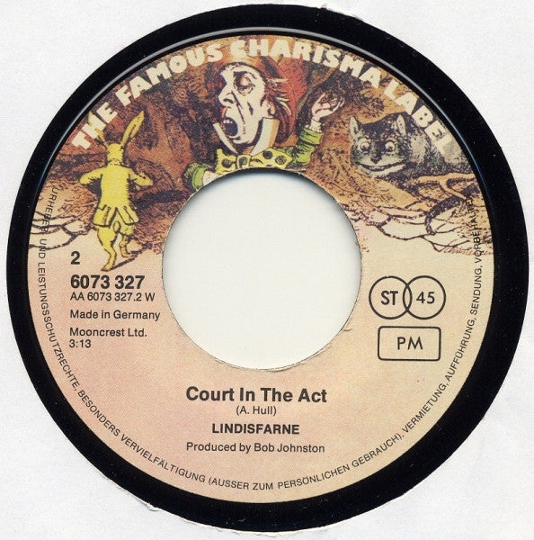 Lindisfarne : Wake Up Little Sister / Court In The Act (7", Single)