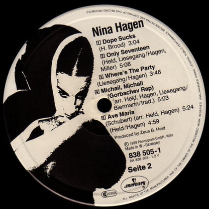 Nina Hagen : Nina Hagen (LP, Album, Gat)