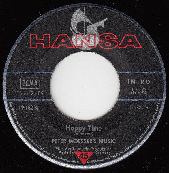 Peter Moesser's Music : Happy Time (7", Single)