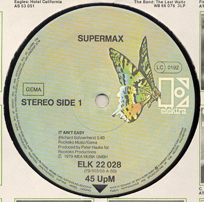 Supermax : It Ain't Easy (12", Single, Ltd)