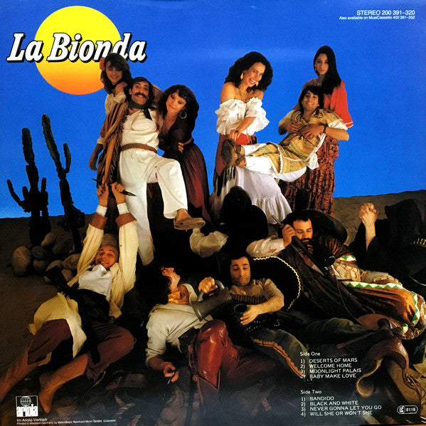 La Bionda : Bandido (LP, Album, Gat)