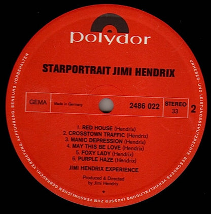 Jimi Hendrix Experience* : Starportrait Jimi Hendrix (2xLP, Comp, RE, RP + Box)