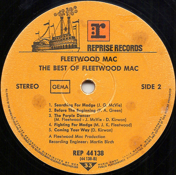 Fleetwood Mac : The Best Of Fleetwood Mac (LP, Comp)