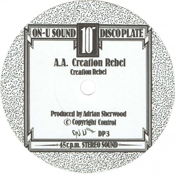 Creation Rebel : Independent Man / Creation Rebel (10")