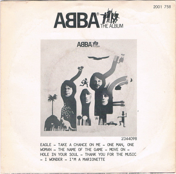 ABBA : Take A Chance On Me / I'm A Marionette (7", Single)