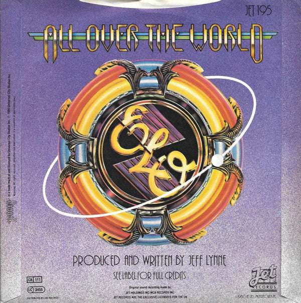 Electric Light Orchestra : All Over The World (7", Single)