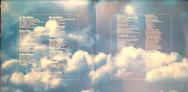 Peter Green (2) : In The Skies (LP, Album, Gre)