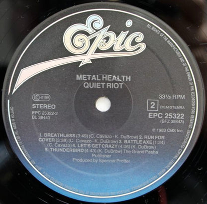 Quiet Riot : Metal Health (LP, Album)