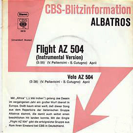 Albatros : Flight AZ 504 (7", Single, Promo)