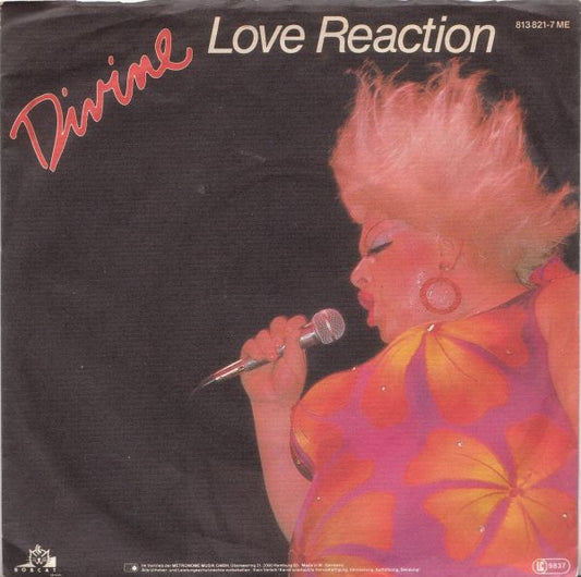 Divine : Love Reaction (7", Single)