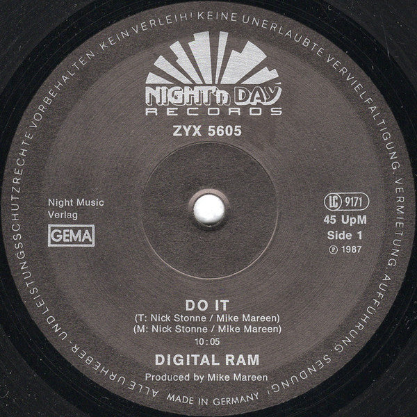 Digital Ram : Do It (12")