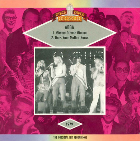 ABBA : Gimme Gimme Gimme / Does Your Mother Know (7", Single)