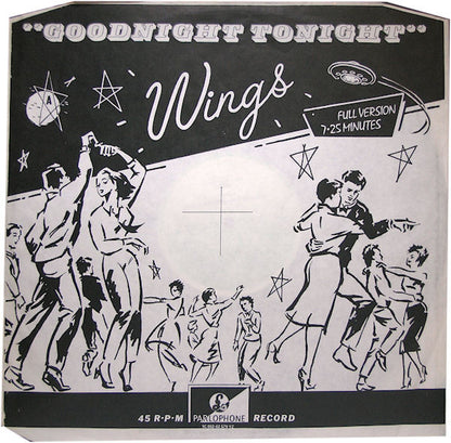 Wings (2) : Good Night Tonight (12")