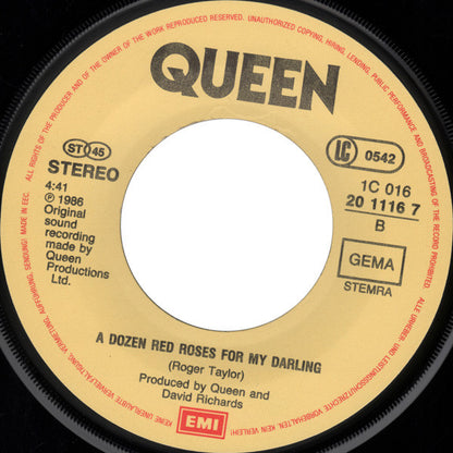 Queen : A Kind Of Magic (7", Single)