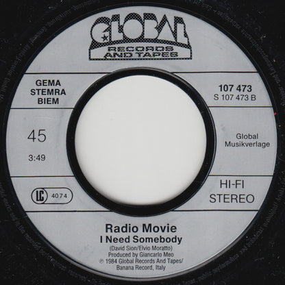 Radio Movie : Do What You Want (7", Single)