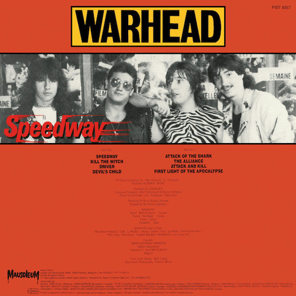 Warhead (10) : Speedway (LP, Album)