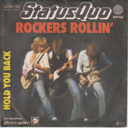 Status Quo : Rockers Rollin' (7", Single)