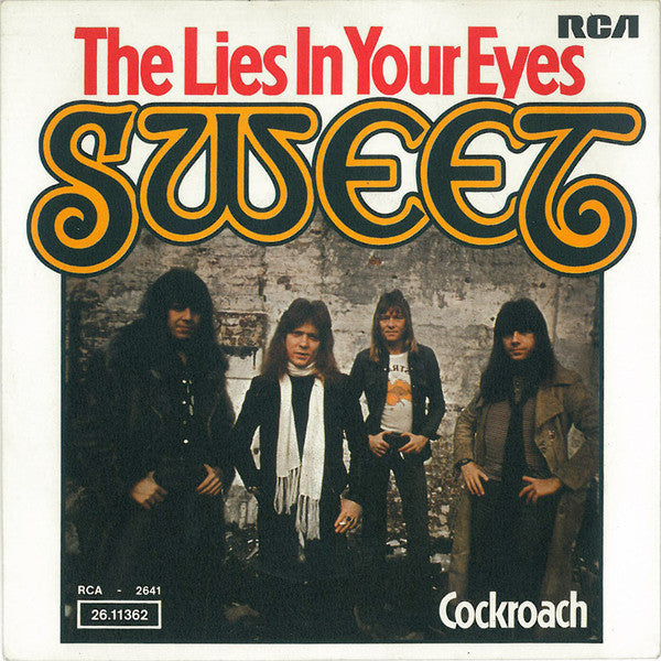 Sweet* : The Lies In Your Eyes (7", Single)