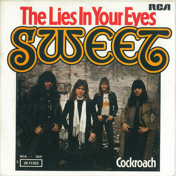 The Sweet : The Lies In Your Eyes (7", Single)