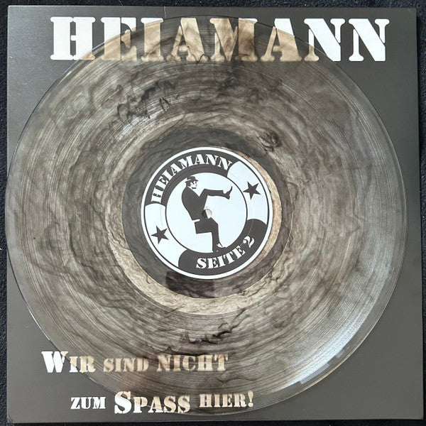 Heiamann : Wir Sind Nicht Zum Spass Hier! (LP, Album, Smo)