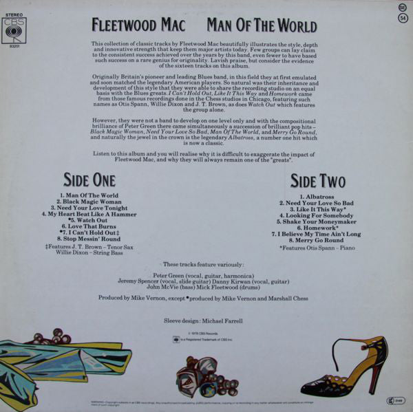 Fleetwood Mac : Man Of The World (LP, Comp)