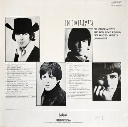 The Beatles : Help! (LP, Album, RE)