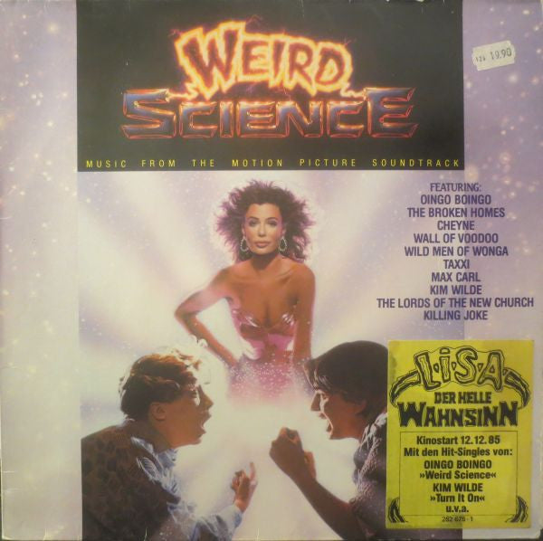 Various : Weird Science - Music From The Motion Picture Soundtrack (LP, Comp)