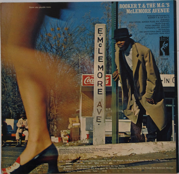 Booker T. & The M.G.'s* : McLemore Avenue (LP, Album, Gat)