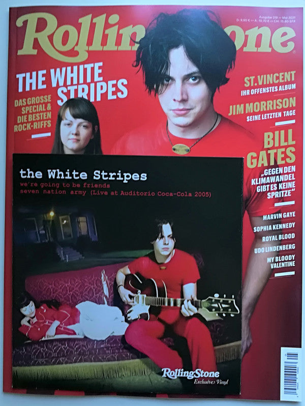 The White Stripes : We're Going To Be Friends / Seven Nation Army (Live At Auditorio Coca-Cola 2005) (7", Single, S/Edition)