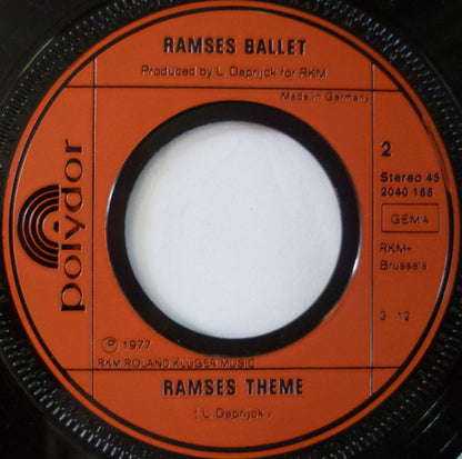 Ramses Ballet : Egyptian Reggae (7", Single)