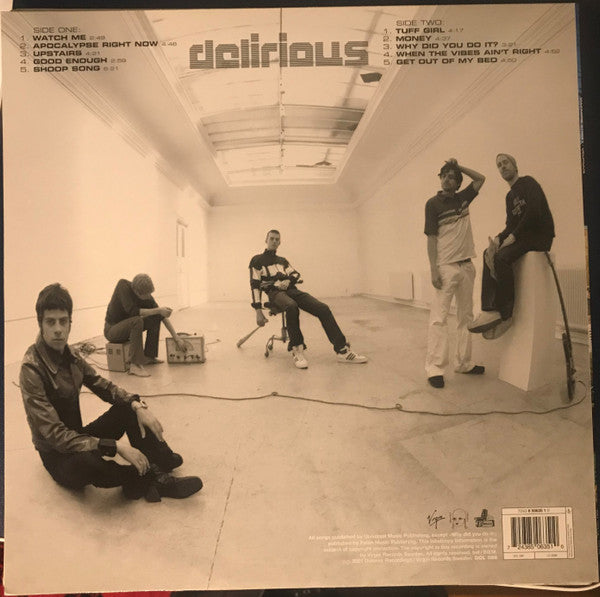 Mazarine Street : Delirious (LP, Album, Pin)