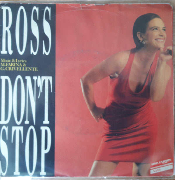 Ross : Don't Stop (7", Single)