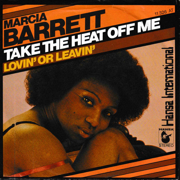 Marcia Barrett : Take The Heat Off Me (7", Single)