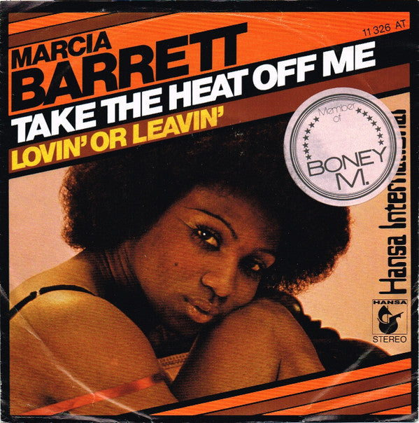 Marcia Barrett : Take The Heat Off Me (7", Single)