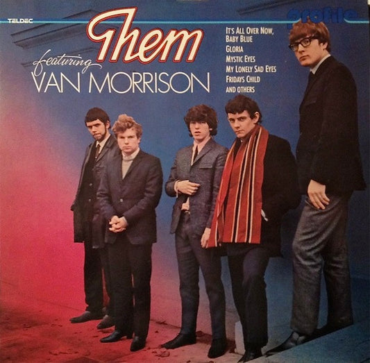 Them (3) Featuring Van Morrison : Them Featuring Van Morrison (LP, Comp, Red)