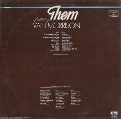 Them (3) Featuring Van Morrison : Them Featuring Van Morrison (LP, Comp, Red)