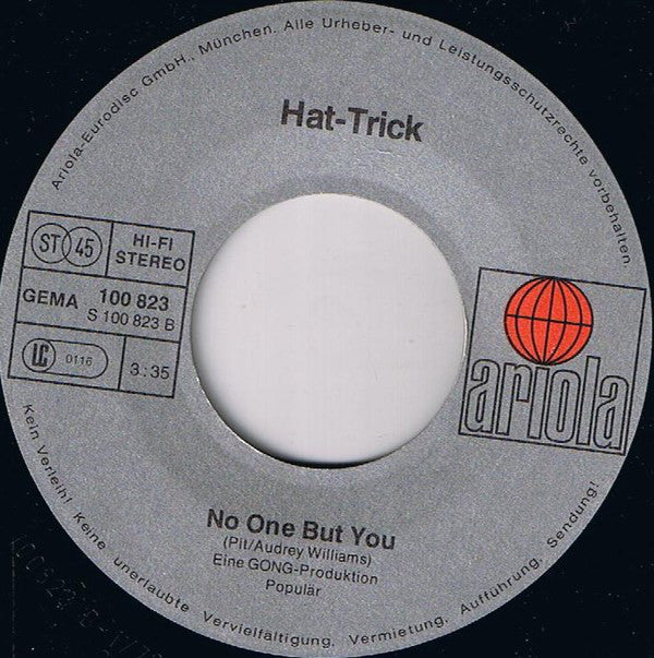 Hat-Trick : Do It Again (If You Can) (7", Single)