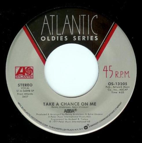 ABBA : The Name Of The Game / Take A Chance On Me (7", Single, RE)